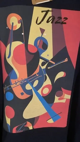 Jazz T-Shirt Multi-Instruments