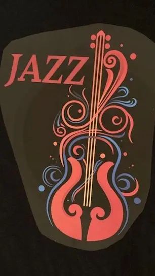 Stylized Jazz Guitar