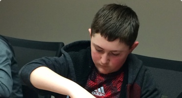 child exploring STEM day celebration