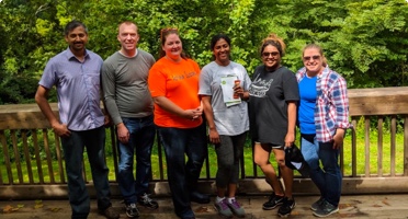 Team Goken in cleaning SCIOTO river