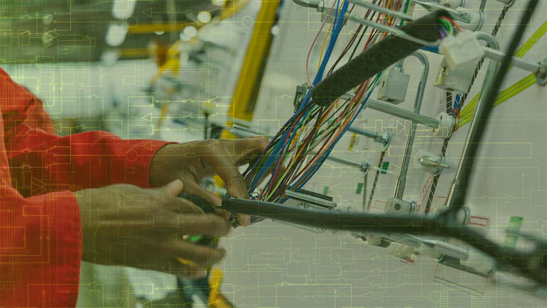 Elliptical harness flexibility bounding surface visualization in CATIA 