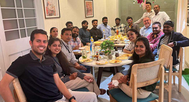 Team Lunch at Goken India