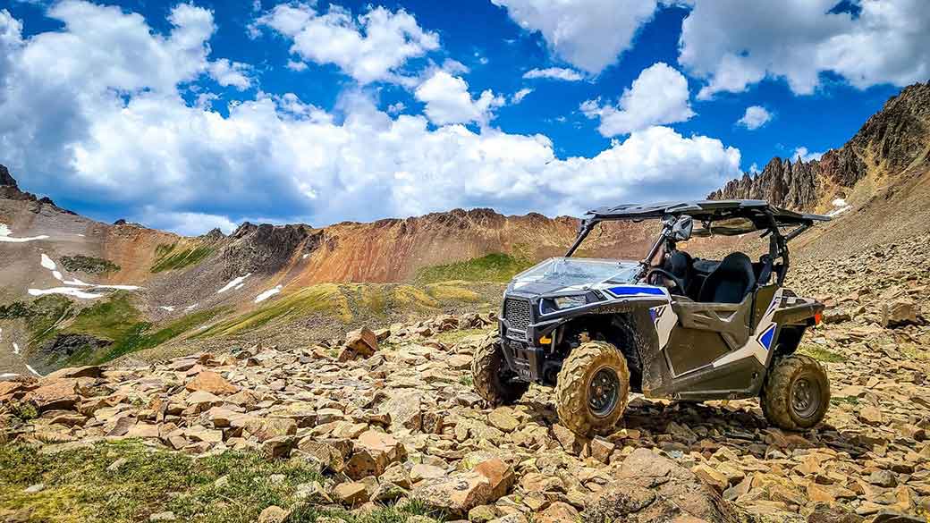 Final market-ready Side-by-Side ATV in action
