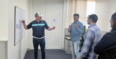Goken India Team in Office