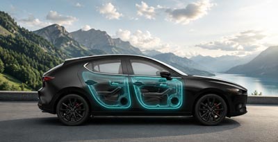 Car door inner carrier redesigned using injection molded NFPP for lightweight automo-tive interior engineering