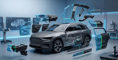 Car image showing the platform architecture