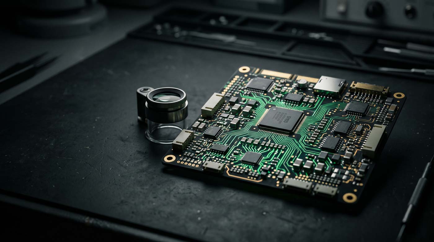 PCB reverse engineering of a gas control valve for component identification and cost analysis 