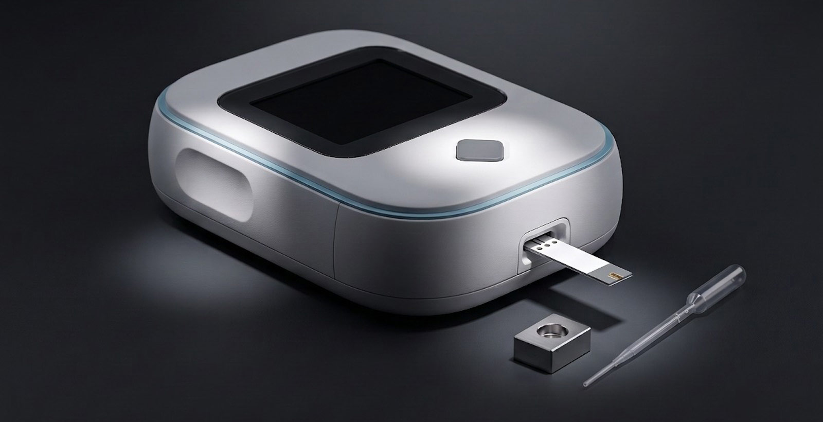 Creatinine measuring device redesign – investor-ready prototype with upgraded battery cover and display component