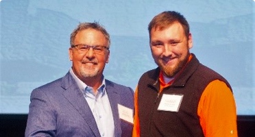 Doug Smith Receiving Award