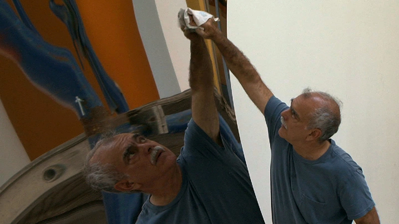 Anish Kapoor sculpture is polished