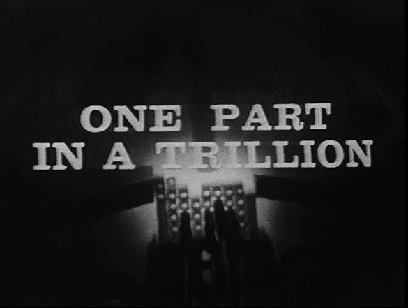A title card during a TV Program about a nuclear reactor