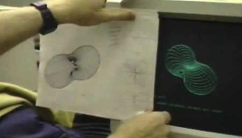 Early computer and visual.