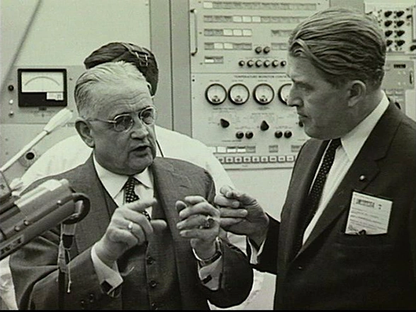 Doc Draper to man in control panel room