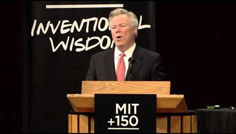 Dean David Schmittlein gives opening remarks for the Symposium on Economics